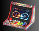 Viene mostrata la parte anteriore del cabinet arcade iMP Mini Arcade Pro Switch (Fonte immagine: iMP Gaming PR)