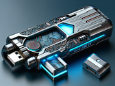 Chiavetta USB sicura (generata con DALL-E 3)