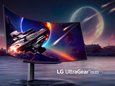 L'UltraGear OLED 45GS96QB è certificato VESA DisplayHDR 400 True Black, nella foto 45GR95QE. (Fonte: LG)
