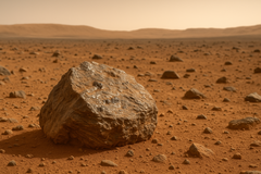 Il rover Perseverance della NASA ha trovato possibili prove di vita su Marte. (Fonte: OpenAI)