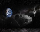 Una rappresentazione artistica della missione Ramses (Fonte: ESA-Science Office; a cura di)