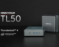 MINISFORUM TL50 mini PC con Intel Core i5-1135G7 e Thunderbolt 4 (Fonte: MINISFORUM)