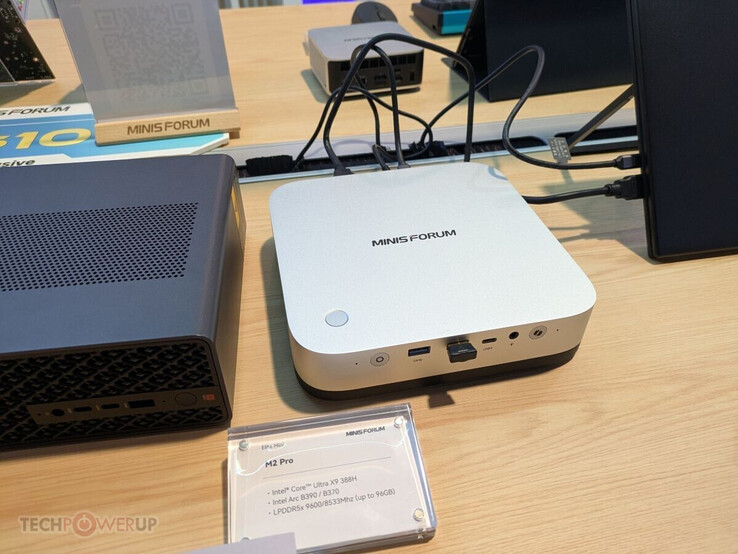 La vetrina del CES 2026 del mini PC (Fonte: TechPowerUp)