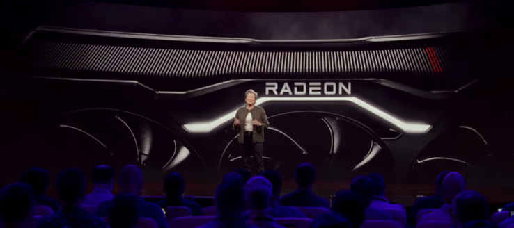 Scheda grafica AMD Radeon RX 7000 (immagine via AMD)
