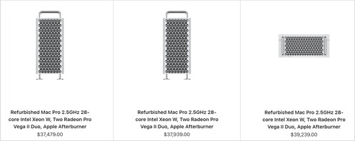 Modelli di Mac Pro ricondizionati con 1,5 TB di RAM. (Fonte: Apple)