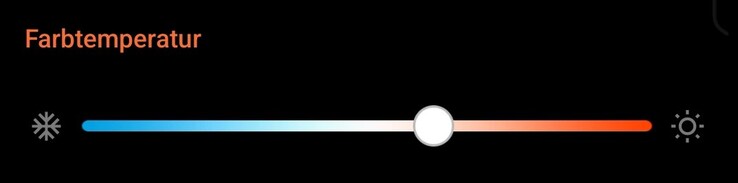 Con questa impostazione della temperatura di colore otteniamo la migliore qualità dell'immagine in modalità Cinema.