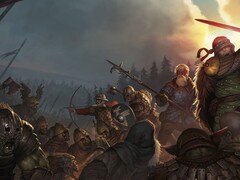 Un'immagine del gioco Battle Brothers.