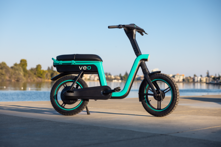 L'e-bike Veo Apollo è dotata di un motore a farfalla da 750 W che consente di raggiungere velocità fino a 25 km/h. (Fonte: Veo)