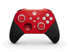 Controller wireless Xbox Elite Serie 2 Core in rosso e bianco.
