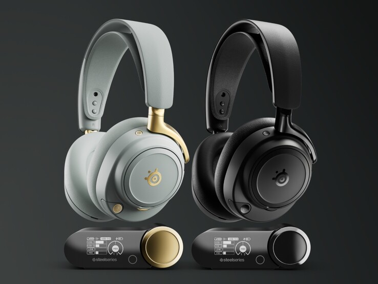 Arctis Nova Elite in entrambe le varianti di colore. (Fonte: SteelSeries)