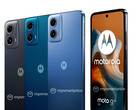 Motorola venderà il Moto G34 5G in almeno tre opzioni di colore, una delle quali con finitura in pelle. (Fonte immagine: MySmartPrice - modificato)
