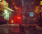 Stray è un gioco d'avventura narrativa d'atmosfera che racconta di un gattino che cerca di ritrovare la strada di casa. (Fonte: Steam)