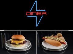 L'hamburger di Tesla Diner è preparato con ingredienti biologici provenienti da aziende agricole locali. (Fonte: Tesla)