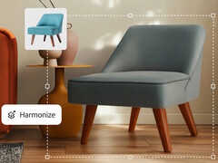 Adobe Photoshop guadagna funzioni AI come Harmonize, che abbina automaticamente l&#039;aspetto degli oggetti inseriti all&#039;immagine esistente. (Fonte: Adobe)