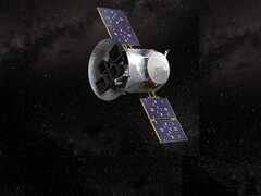 Un'immagine di TESS in orbita
