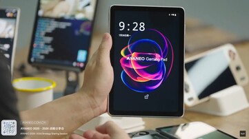 L'Ayaneo Gaming Pad avrà un pannello LCD con un rapporto di aspetto 3:2 e una frequenza di aggiornamento di 120Hz. (Fonte: Ayaneo)
