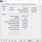 Memoria CPU-Z