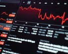 Un pannello di controllo digitale dedicato al mercato azionario che mostra l'andamento dei dati finanziari.