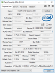 GPU-Z Intel UHD Graphics 630