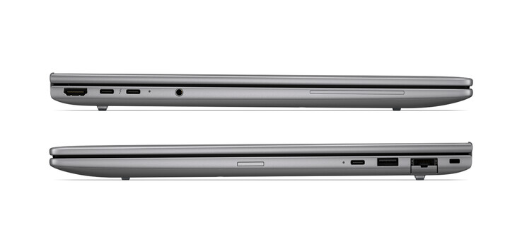 Lo ZBook 8 G2a 16 misura 359 x 250 x 19 mm.