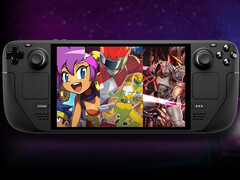 La collezione Cartridge Chaos scadrà il 19 marzo. Nella foto: Steam Deck con la foto di copertina del bundle.