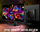 Il MAG 322UP QD-OLED E16 contiene lo stesso pannello QD-OLED Gen 3 del MAG 321UP dello scorso anno. (Fonte: MSI)