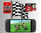 Mario Kart World Switch 2 benchmark di archiviazione (Fonte: Nintendo of America, Lexar con modifiche)