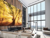 Samsung ha presentato 2022 modelli The Wall, tra cui The Wall All-in-One. (Fonte: Samsung)