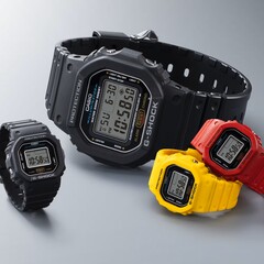 Il G-Shock Nano a confronto con il normale DW-5600 (Fonte: Casio)