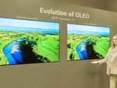 Gli Smart TV OLED LG G3 dovrebbero avere pannelli più luminosi e più efficienti dal punto di vista energetico rispetto ai vecchi Smart TV OLED LG. (Fonte: LG Display)