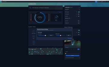 Impostazioni di overclock della GPU e della VRAM