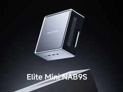 Il Minisforum NAB9S misura 127 x 127,5 x 54,7 mm e pesa circa 570 g.