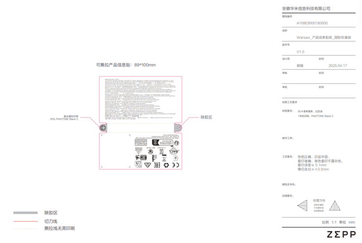 Un deposito FCC per uno smartwatch Amazfit con nome in codice 