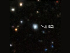 Un'immagine della stella PicII 503