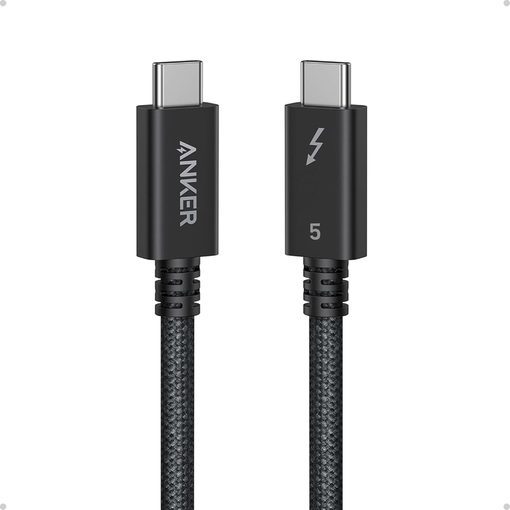 Il cavo Anker Prime Thunderbolt 5. (Fonte: Anker)