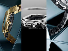 Tre nuove immagini mai viste prima (nella foto) del prossimo Casio GMW-BZ5000 full metal squares. (Fonte immagine: @geesgshock su Instagram)