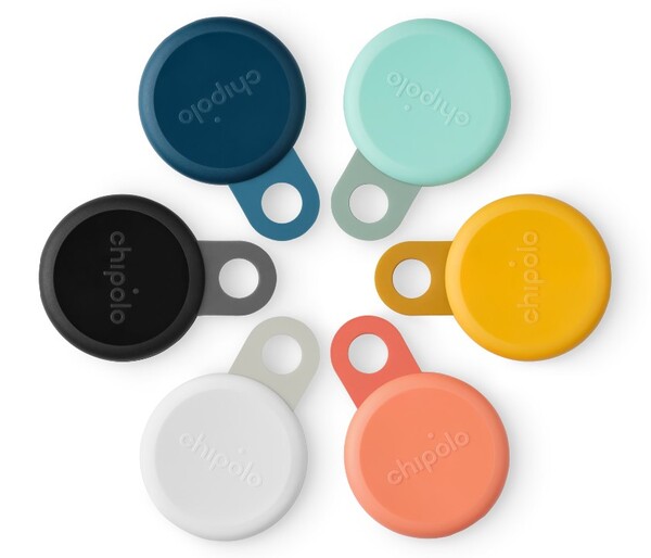 Il Chipolo Loop ha un anello in silicone che lo rende facile da attaccare agli oggetti. (Fonte: Chipolo)