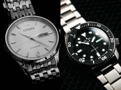 Un cittadino e un orologio Seiko