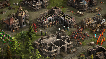 Un'immagine che raffigura una città in Cossacks 3.