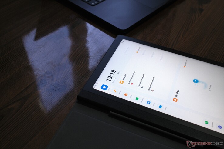 Il Note E è dotato di un rivestimento nano AG sul pannello LCD.