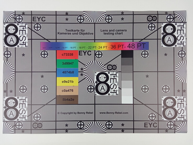 Test chart