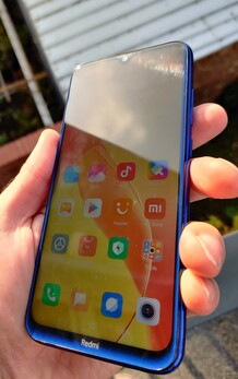 Utilizzo del the Redmi Note 8 all'aperto