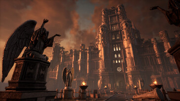 Un'immagine che mostra un ambiente in Lies of P. (Fonte: Steam)