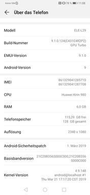 Software Huawei P30