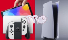 Nuove speculazioni su un Nintendo Switch Pro e una PS5 Pro sono state alimentate grazie a uno &quot;zio&quot;. (Fonte: Nintendo/Sony - modifica)