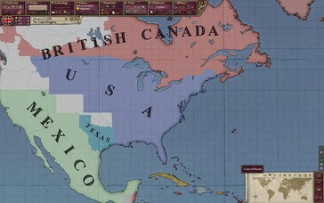 Nella foto: uno screenshot di gioco tratto da Victoria II.