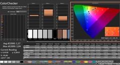 CalMAN: ColorChecker (calibrato)