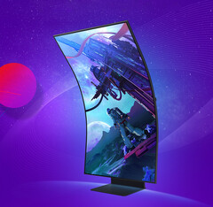 Samsung ha apportato alcune modifiche all'Odyssey Ark con la nuova edizione G97NC. (Fonte: Samsung)
