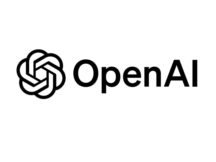 Logo OpenAI con testo e simbolo nero (Fonte: OpenAI)