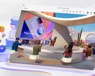 Lo spazio di lavoro 3D VR di Microsoft Mesh in MS Teams è ora disponibile per tutti gli utenti. (Fonte: Microsoft)